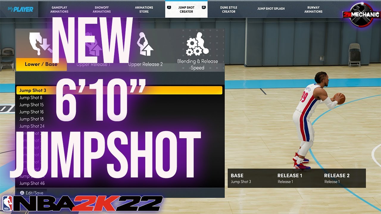 The BEST 6'10+ Jumpshot in NBA 2K22 Next Gen! YouTube