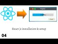 React JS setup &amp; Installation From Scratch | ReactJS Environment Setup in Hindi | React Tutorial