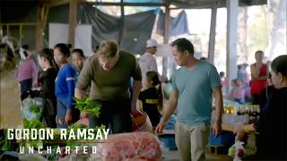 🇱🇦 Gordon Ramsay's Early Laotian Food Market Adventure | Gordon Ramsay: Uncharted