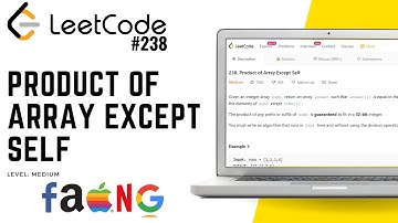 238. Product of Array Except Self | Leetcode Medium
