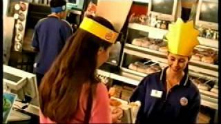 BURGER KING TV AD CAMPAIGN THE SIMPSONS' 2000 2001