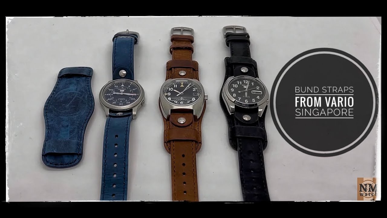 Bund straps from Vario Singapore, definitely worth the money #varioeveryday  - YouTube