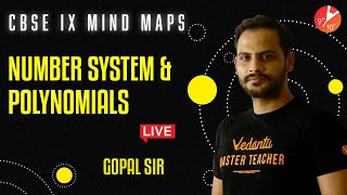 Number System and Polynomials Mind Map | CBSE Class 9 Math | NCERT Solution | Vedantu Class 9 and 10