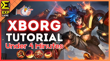 4-Minute X.Borg Tutorial in EXP Lane || (MLBB S35) 2025