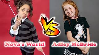 Adley McBride VS Nova's World Transformation 2026 🌟 From Baby To Now