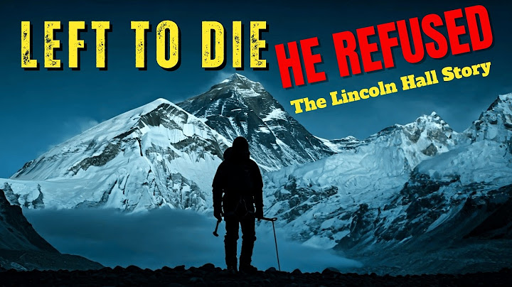 Guide Reveals the SAD Truth About Lincoln Hall's Survival & Rescue on Mount Everest
