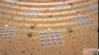 The MWA is a radio interferometer in the desert