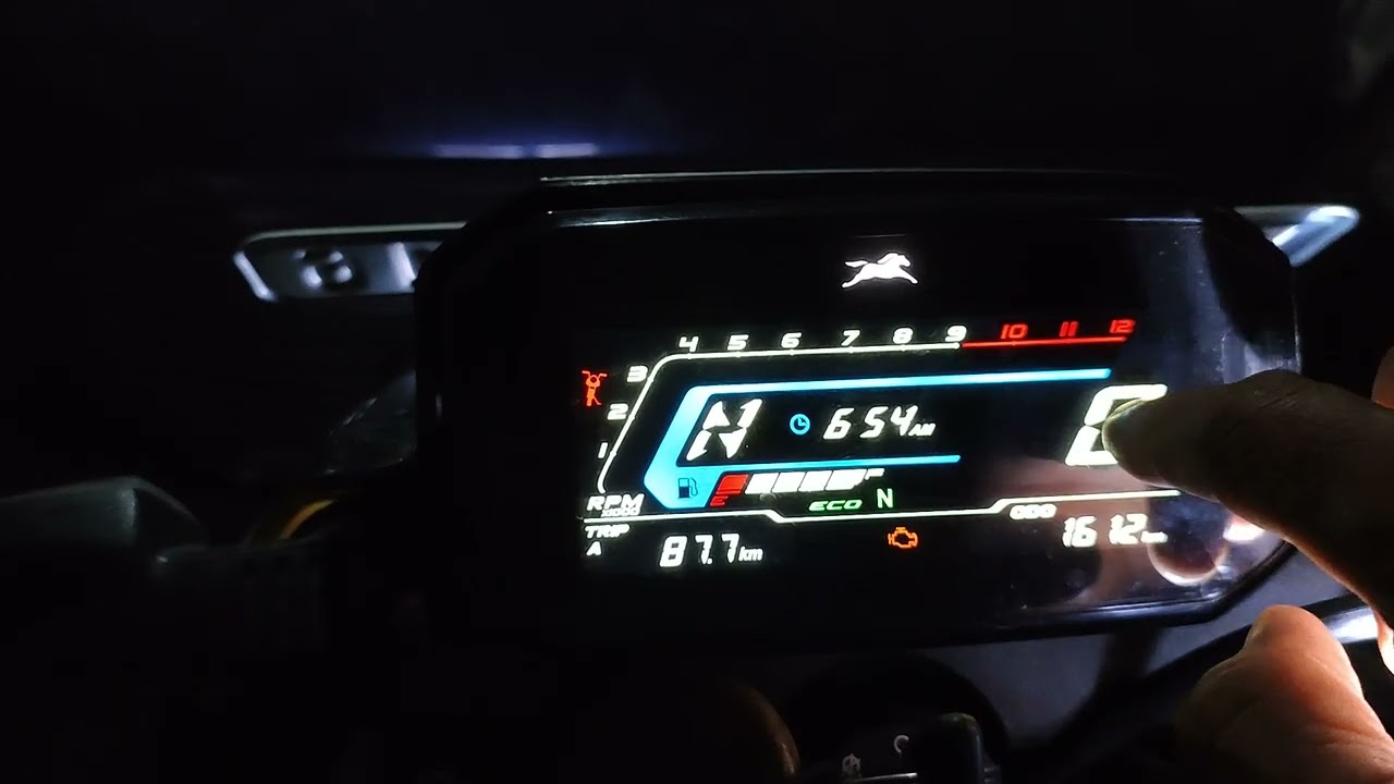 Tvs Raider bike meter time setting