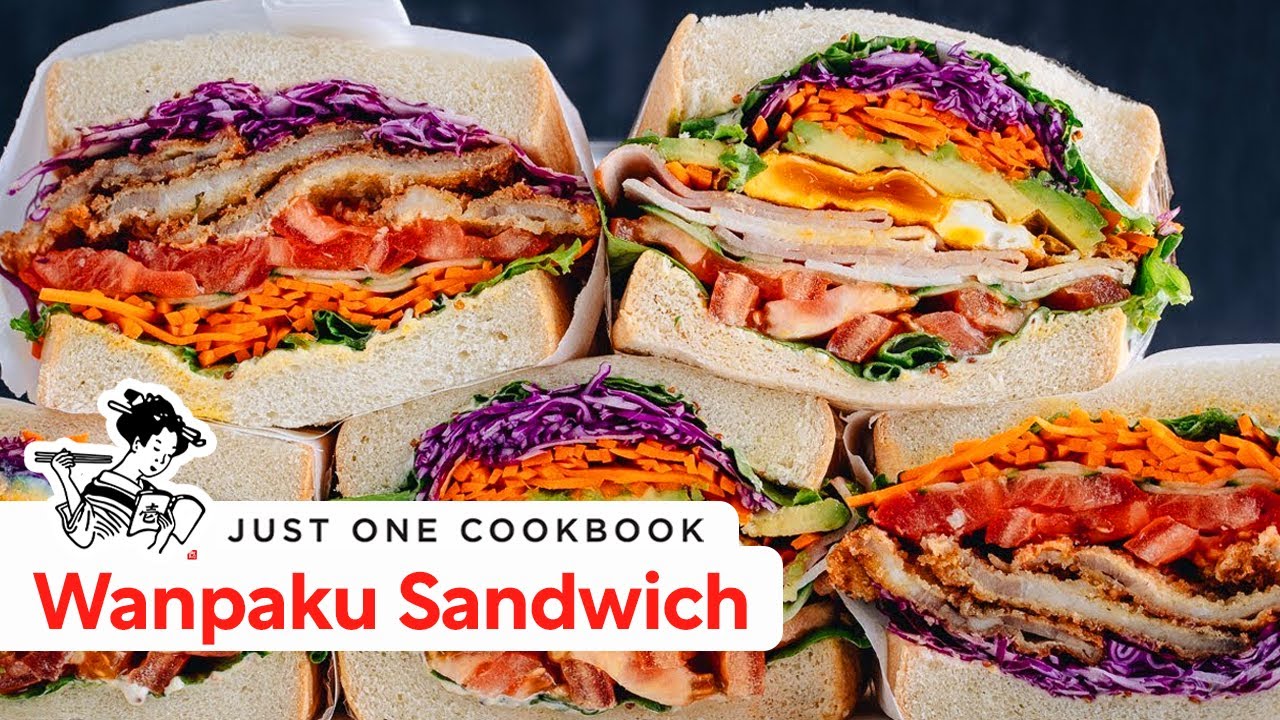 How to Make Wanpaku Sandwich (Recipe) わんぱくサンドの作り方 (レシピ)