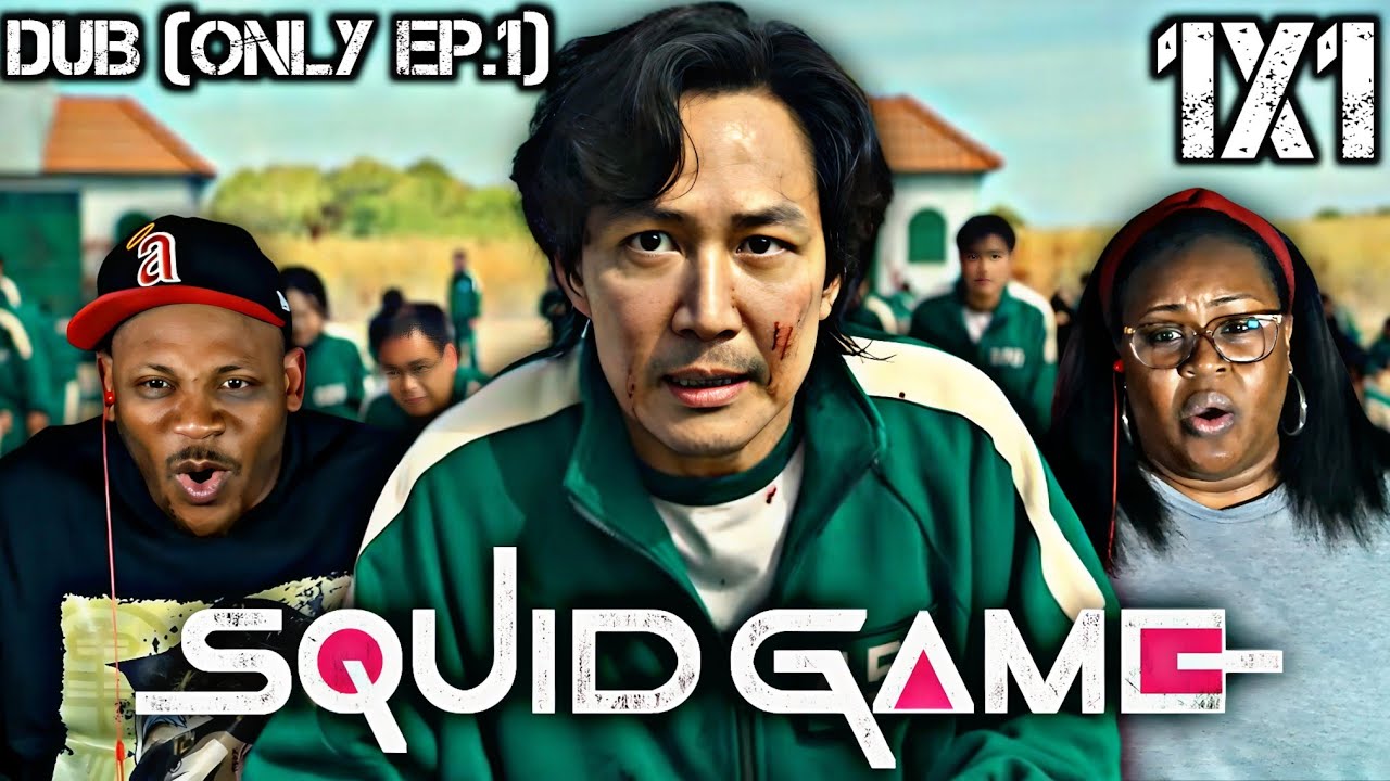 FIRST TIME WATCHING SQUID GAME 1x1 REACTION (DUB 1ST EPISODE ONLY)
