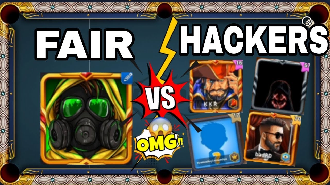 So Many Hackers in One Video 😱🔥 | 8 Ball Pool Crazy Matches | Abdullah Gamerz YT