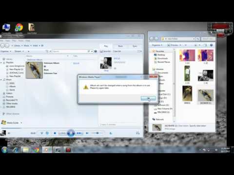 Come mettere la vostra immagine nel formato mp3 copertina canzone Windows 7)