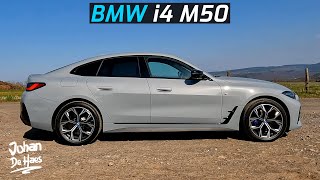 BMW i4 M50 544 HP POV TEST DRIVE (0 to 100 km/h in 3.9 sec)