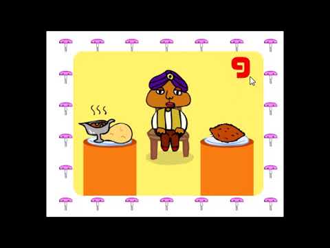 【2003年の】えいごリアン　お好み当てゲーム  〈どっちがすき？〉【FLASHゲーム】