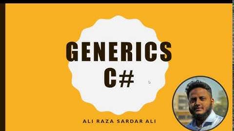 Generics in C# (Urdu / Hindi)