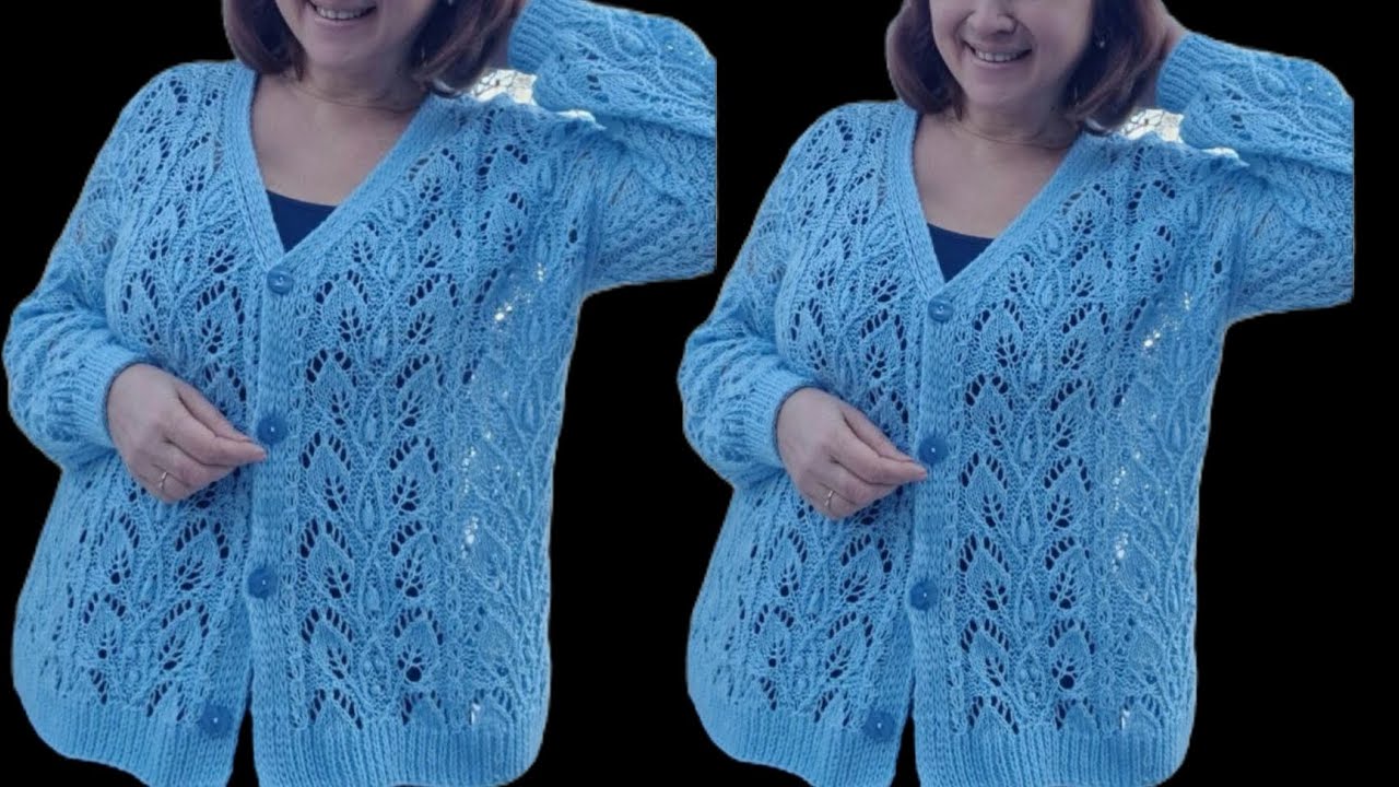 Beautiful Ladies Cardigan Knitting design 