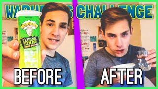 WARHEADS EXTREME SOUR CHALLENGE! (Gone Wrong)