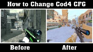 How to Change Cod4 CFG | CFG Factory