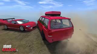 Cliff Drops #2 - BeamNG DRIVE | StartSmash