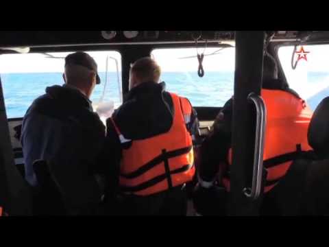 რუსული მხარე შავ ზღვაში სამძებრო სამუშაოების კადრებს ავრცელებს