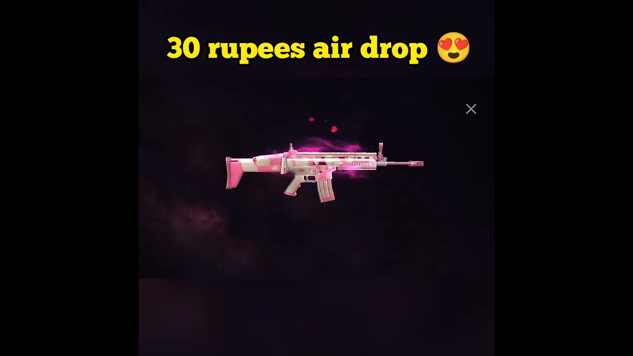 30 rupees air drop 😍😍😍 cupid scar permanent 🔥🔥🔥