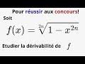 Un exercice pour réussir les concours et le bac.