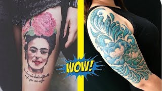 The Most Amazing Embroidery Tattoos That Are Too Perfect To Be Real