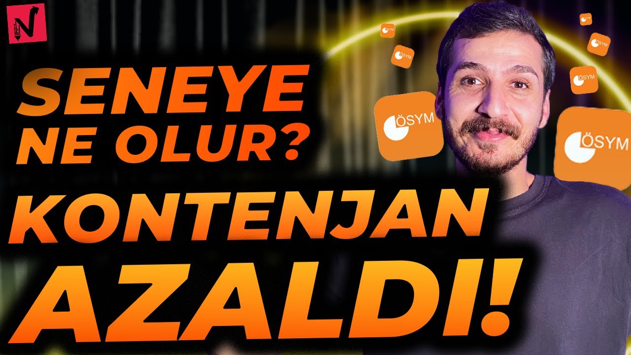 MERHABA YOUTUBE!! Kontenjanlar Azaldı, Bu Sene Ne Olur? SINAVA NASIL ÇALIŞILMALI?