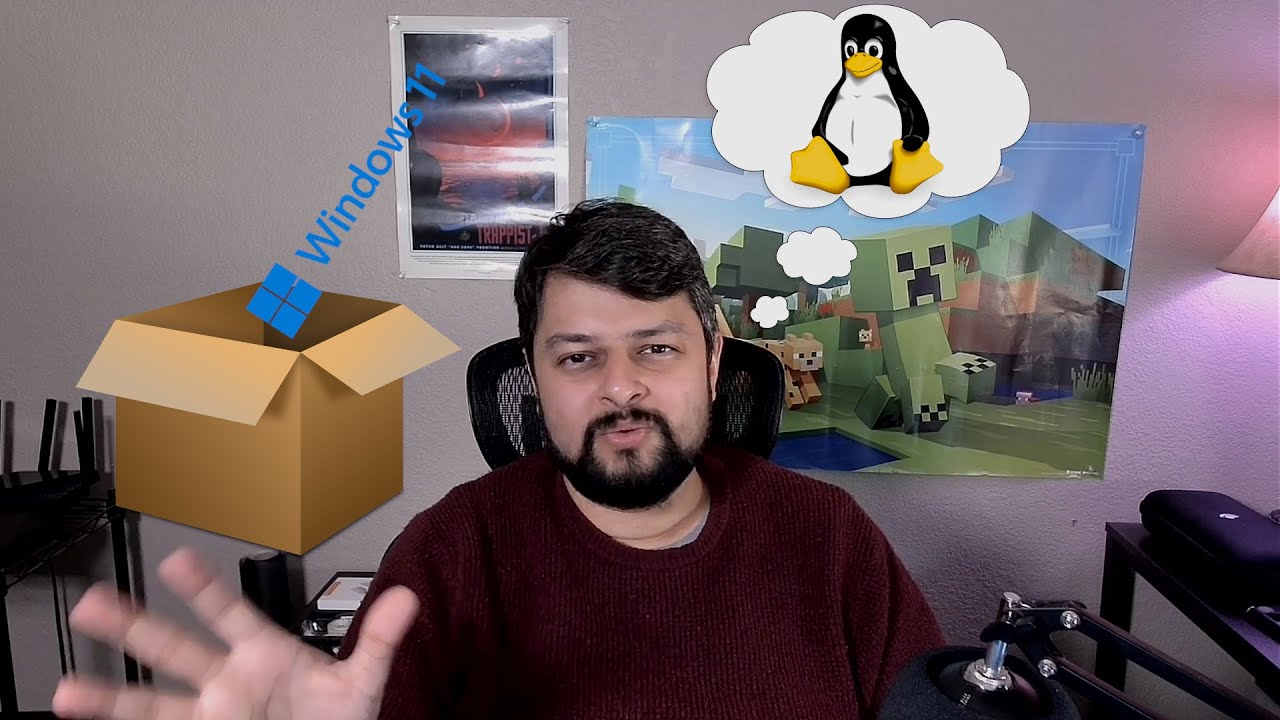 Установка Windows и первоначальная настройка для пользователей Linux.