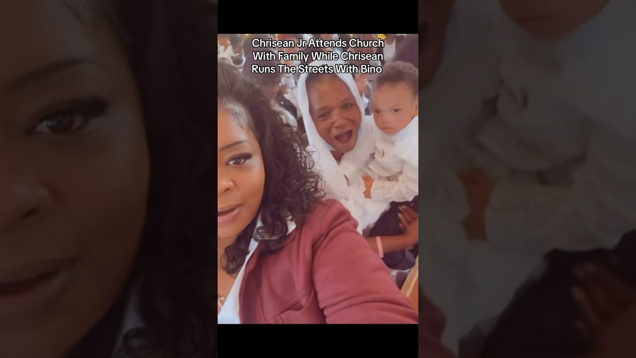 Chrisean Jr Attends Church With Family While Chrisean Runs The Streets With Bino 