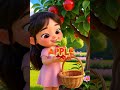 Cute Girl Learns Fruits in the Garden | Kids Learning Video