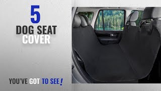 Top 5 Dog Seat Cover 2018 Best Sellers Barksbar Original Pet Seat Cover For Cars - Black,