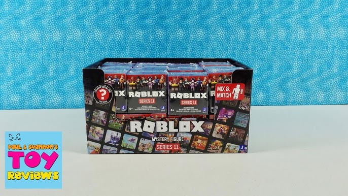 Roblox Series 11 Figure & Virtual Item Code Purple Blind Bag Box