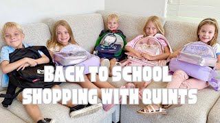 Back To School Shopping For Five Kids
