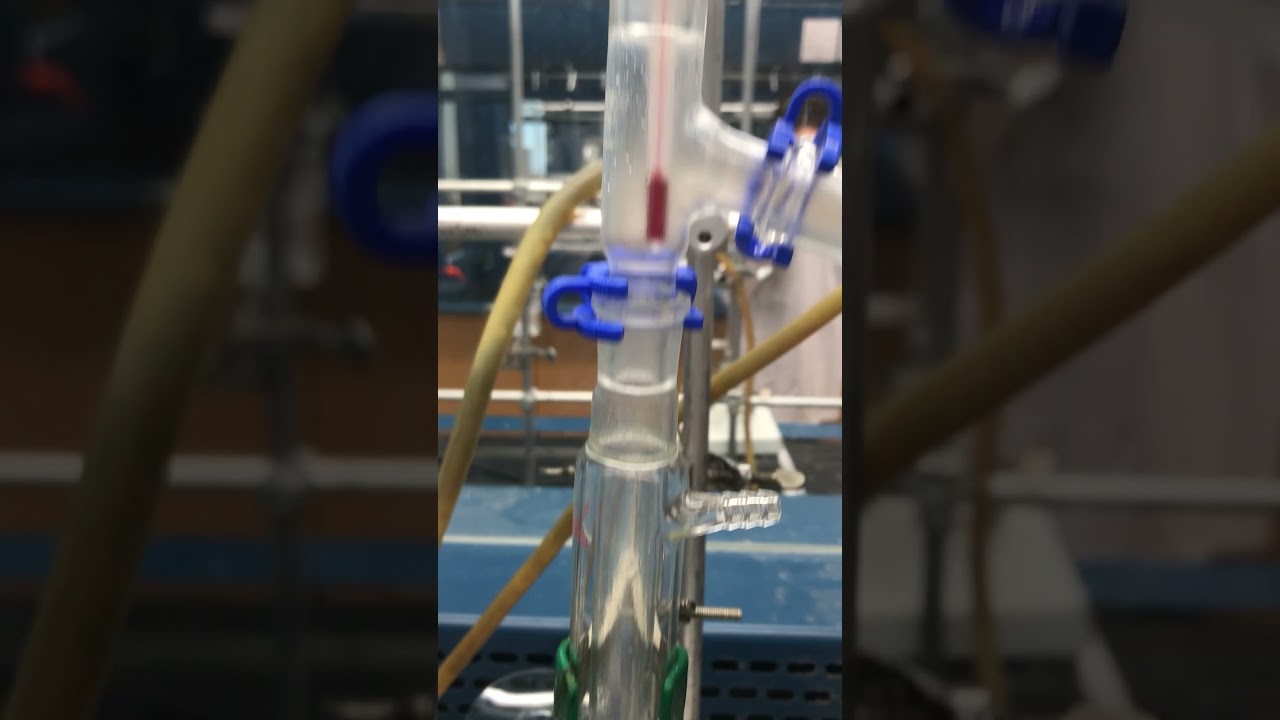 E1 Reaction during distillation