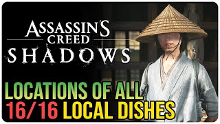 All 16 Local Dishes Assassin’s Creed Shadows