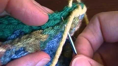 Joining Squares: The Whip stitch