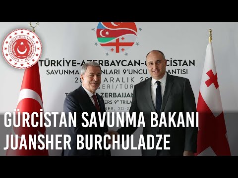 Millî Savunma Bakanı Hulusi Akar ve Gürcistan Savunma Bakanı Juansher Burchuladze Kayseri’de Görüştü