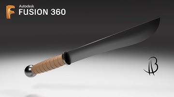 Weapon Design Speedrun 4 - Using Autodesk Fusion 360 - Knife