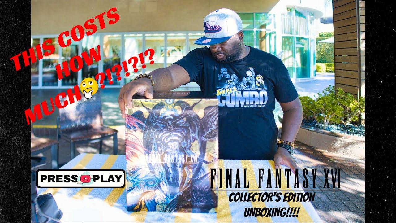 The FINAL FANTASY 16 Collector's Edition Unboxing