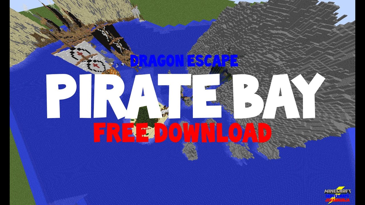 Mineplex Map | Dragon Escape | Pirate Bay | Free Download | - YouTube
