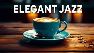 Elegant Jazz - Exquite Coffee Ambience with Smooth Instrumental Jazz & Candle Light to Work, Study