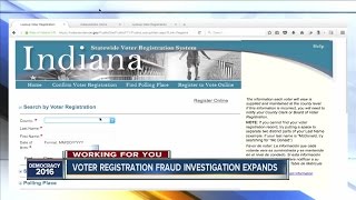 Voter registration fraud investigation expands