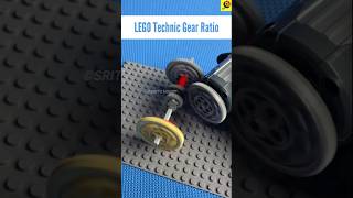 LEGO Technic Gear Ratios Explained #lego #legotechnic