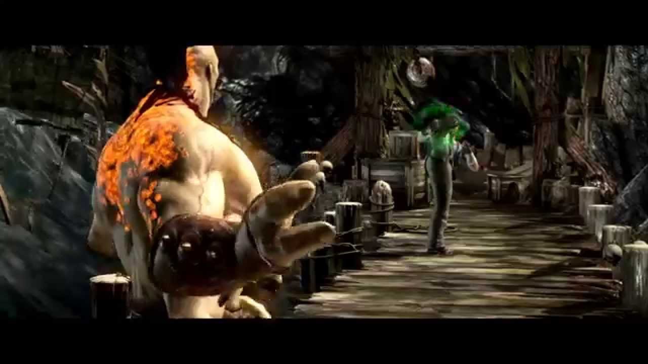 Mortal Kombat X Goro vs Johnny Cage INTRO YouTube