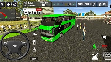 Euro coach bus simulator 🚌😍 newcoach bus simulator part- 4 Androidgameplay