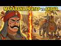 Maharana Pratap vs Akbar ⚔️| The Last Jump of Chetak (Haldighati Battle)