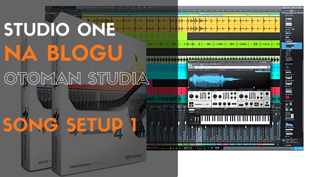 Studio One na blogu oToman studia díl 10:Song Setup 1 - General a Meta Info