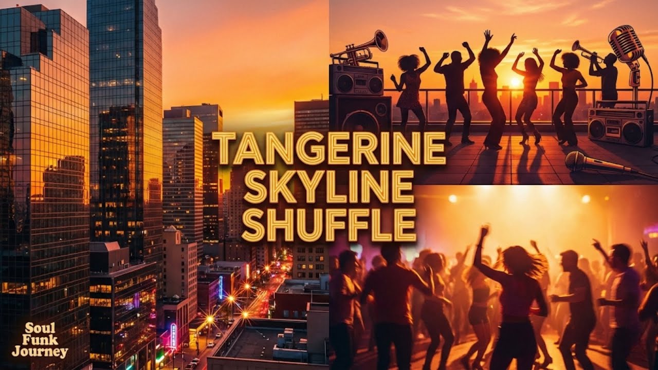 Tangerine Skyline Shuffle | Modern Funk & Neo-Soul Groove 2026 | Soul Funk Journey
