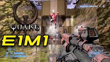 Quake E1M1 in DOOM ETERNAL by nhaselton (v0.1) - DOOM ETERNAL PC Mod Preview